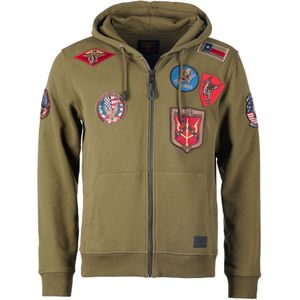 Top Gun - TG20191057 - Sweatjacke - Zwart