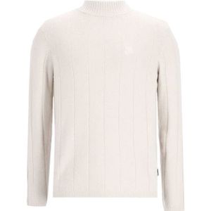 CHASIN' - Track Mock - Trui - Beige - Regular Fit