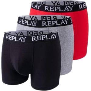 Replay - Boxershorts - 3-pack - Met Elastische Logo Tailleband