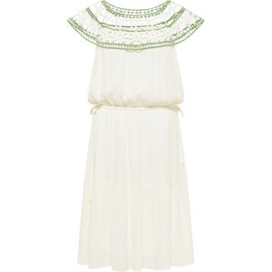 IZIA jurk met bloemenkant gaya