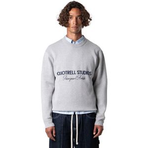 Quotrell - Mondrian Sweater - Grijs - Oversized