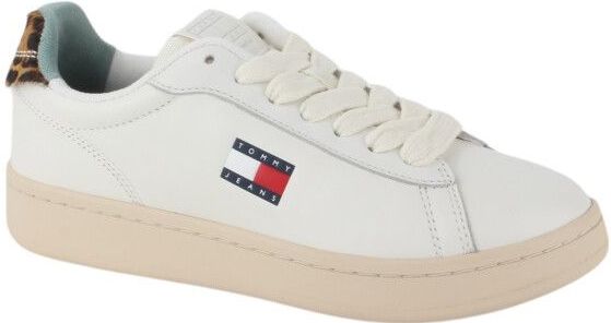Tommy Jeans - Sneakers Laag - Blauw - Bruin - Rood - Zwart - Wit