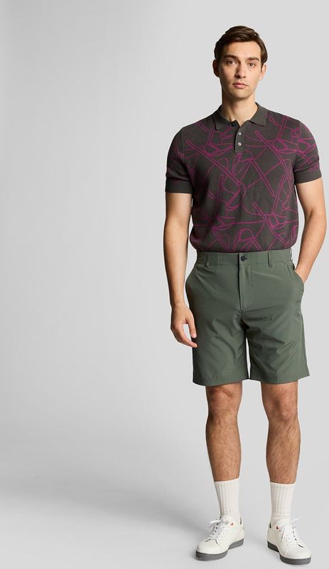 Lyle & Scott, Heren, Korte broeken, Groen, Maat: W28 Poliester,