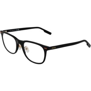 Ermenegildo Zegna - Rechthoekige Monturen - Zwart - Acetaat