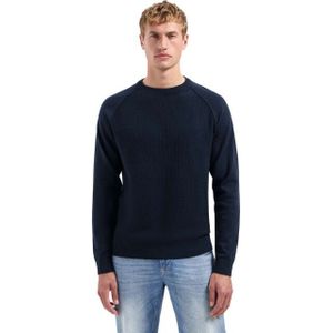 No Excess - Trui - Donkerblauw - Knitwear - Lange Mouw
