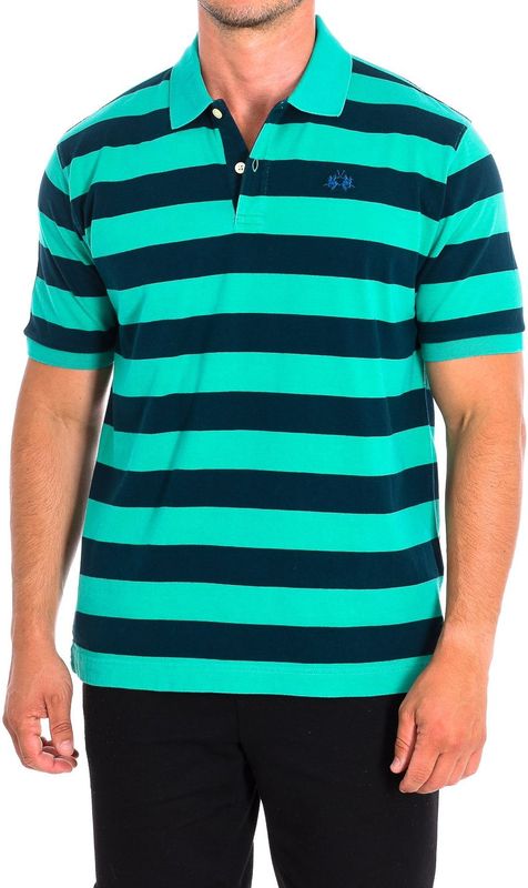 La Martina - Polo met Korte Mouwen - Groen - Katoen