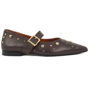 Babouche - G-CELINA-105 - Loafers - Donker Bruin