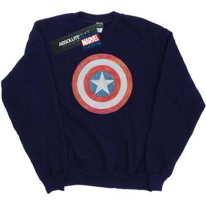 Li-cense Marvel heren captain america geschetst schild sweatshirt