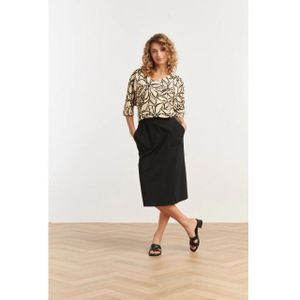 Smashed Lemon - 25250 - Kokerrok - Zwart - Travelkwaliteit