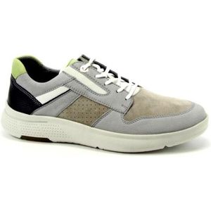 Waldläufer - 984002 - Veterschoenen - Stein Grey - Leer