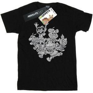 Li-cense Disney dames the muppets muppet babies mono groep katoenen vriendje t-shirt