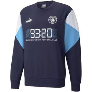 Puma - Manchester City Football Club - Lange Mouw Crew Hals - Heren Trui