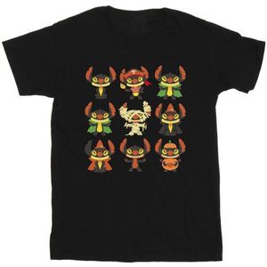 Li-cense Disney heren lilo & stitch halloween kostuum t-shirt