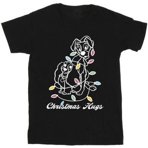 Li-cense Disney heren lady and the tramp kerstknuffels t-shirt