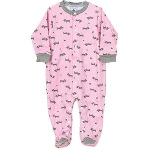 Romper 14144 met lange mouwen en ronde hals voor baby's