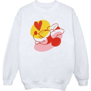 Li-cense Disney heren minnie mouse tong hart sweatshirt