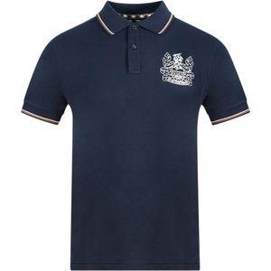 Aquascutum - Aldis Crest - Poloshirt - Blauw