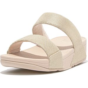 FitFlop Lulu glitz-canvas slides