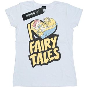 Li-cense Disney dames beauty and the beast i love fairy tales katoenen t-shirt