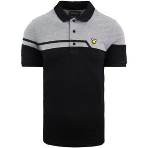 Lyle & Scott - Block - Poloshirt - Zwart/Grijs - Heren