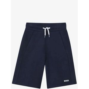 Hugo Boss Junior - Korte Joggingbermuda - Zwart - Jongens