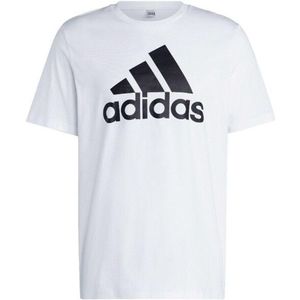 Adidas - Essentials Groot Logo - T-shirt - 100% Katoen - Korte Mouwen