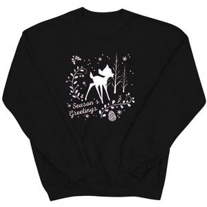 Li-cense Disney heren bambi kerst groeten sweatshirt