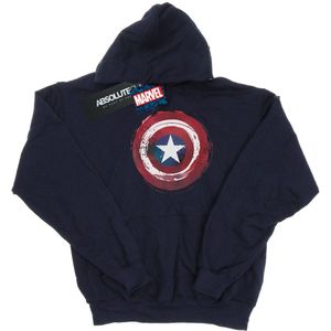 Li-cense Marvel heren captain america splatter shield hoodie