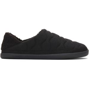 Toms - Ezra - Pantoffels - Zwart - Gevoerde Vilt