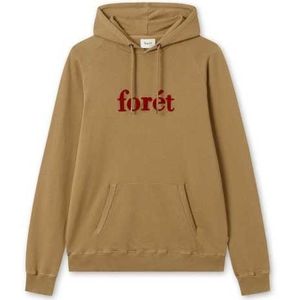 Foret Forêt maple hoodie burnt kaki f170