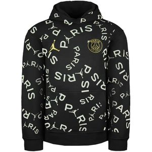 Nike - Paris Saint-Germain - Pullover - Zwart - Kids - Bedrukte Hoodie