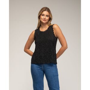 Mouwloze Top - Kanten Top