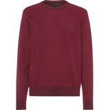 Billionaire - Pullover Round Neck Crest - Bruin - Merinowol