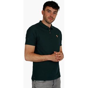 Q1905 Polo shirt zuidland donkergras