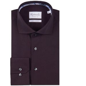 Michaelis Wijn overhemd met bloemen in de kraag