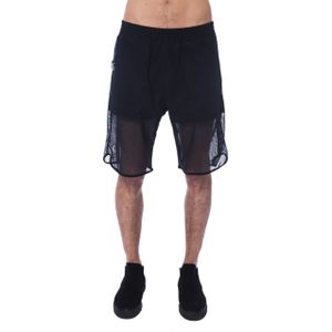 Nicolo Tonetto Zwarte Polyester Korte Broek voor Mannen