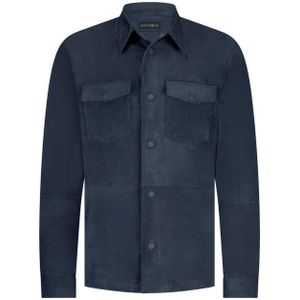 Scotland Blue - Overhemd - Donker Blauw - Lange Mouw - 25314RI46SB