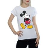 Li-cense Disney dames mickey mouse klassiek kick katoenen t-shirt