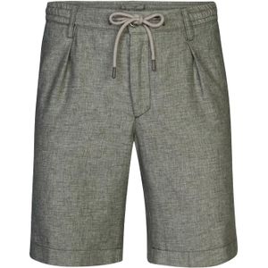 Profuomo Linnen sportcords shorts groen