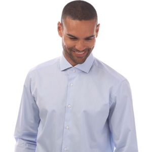 Hugo Boss - H-Joe Spread Shirt - Lichtblauw - Lange Mouw