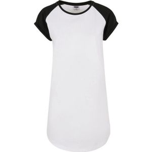 Urban Classics Dames raglan t-shirt met contrastdetail