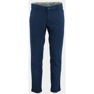 Meyer - Chino Broek - Blauw - Biologisch Katoen - Regular Fit