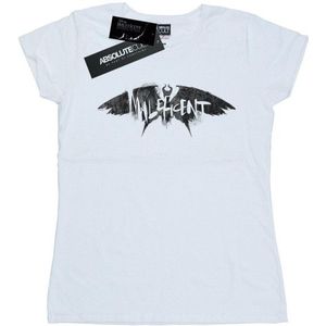 Li-cense - Disney T-shirt - Zwart - Katoen - Maleficent Vleugelsilhouet