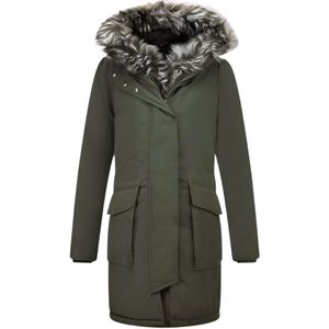 Gentile Bellini Lange parka jas met bontkraag - Winterjas