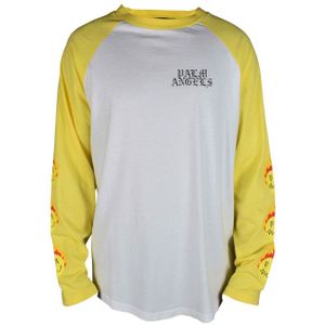 Palm Angels - T-shirt met Lange Mouwen - Wit