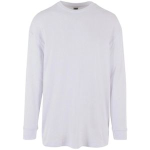 Urban Classics Heren geribde organic boxy trui met lange mouwen