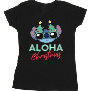 Li-cense Disney dames lilo and stitch kerstboom tinten katoenen t-shirt