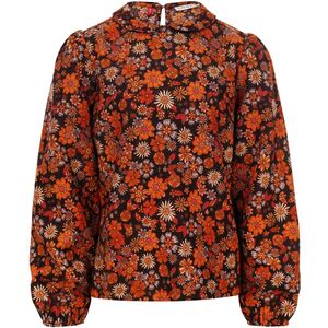 Looxs Revolution Meisjes blouse retro rib retro floral