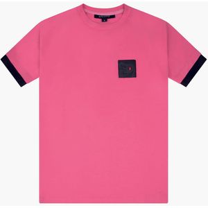 Black Donkey Kordaat t-shirt i pink/zwart men