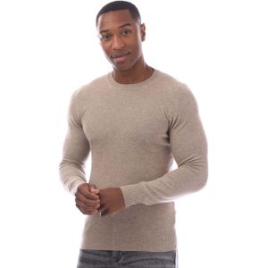 Emporio Armani - Pure Kasjmier - Heren-Trui - Zand